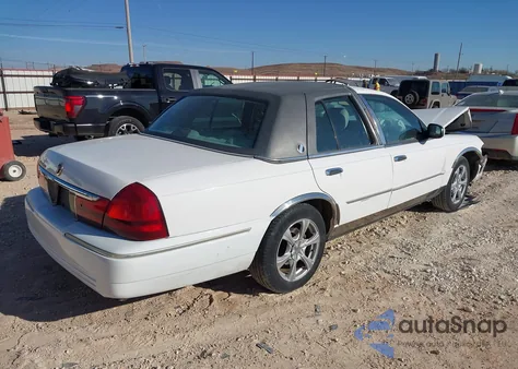 2003 Mercury Grand Marquis Ls from USA, damaged, VIN 2MEFM75W43X655433